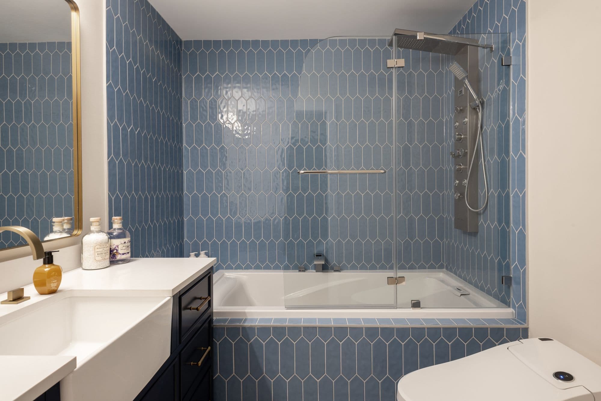 Bathroom renovation Calgary — modern finishes
