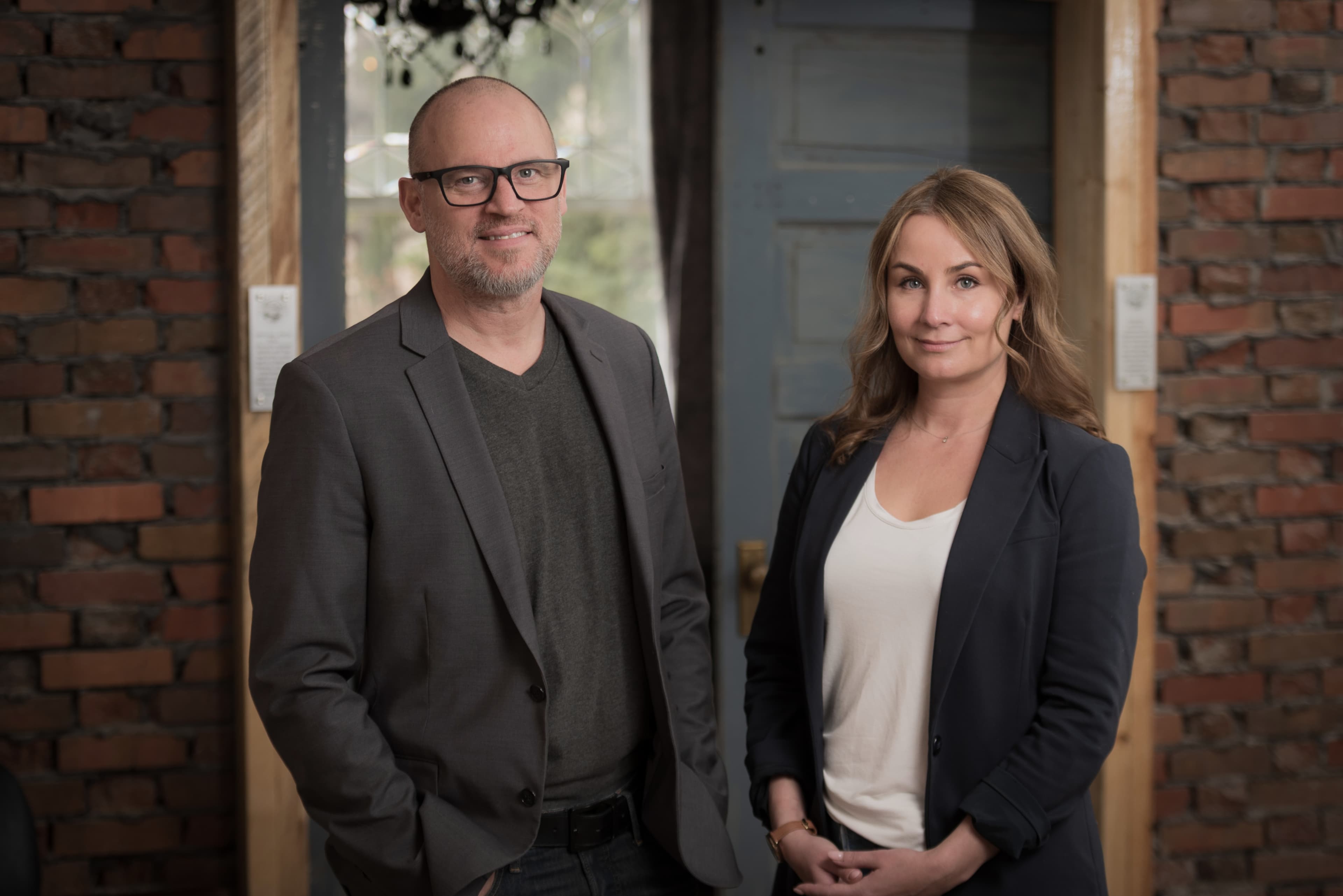 Jozee and Patrick, owners of Statera Contracting