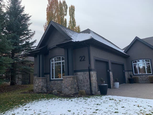 Home addition Calgary — original garage