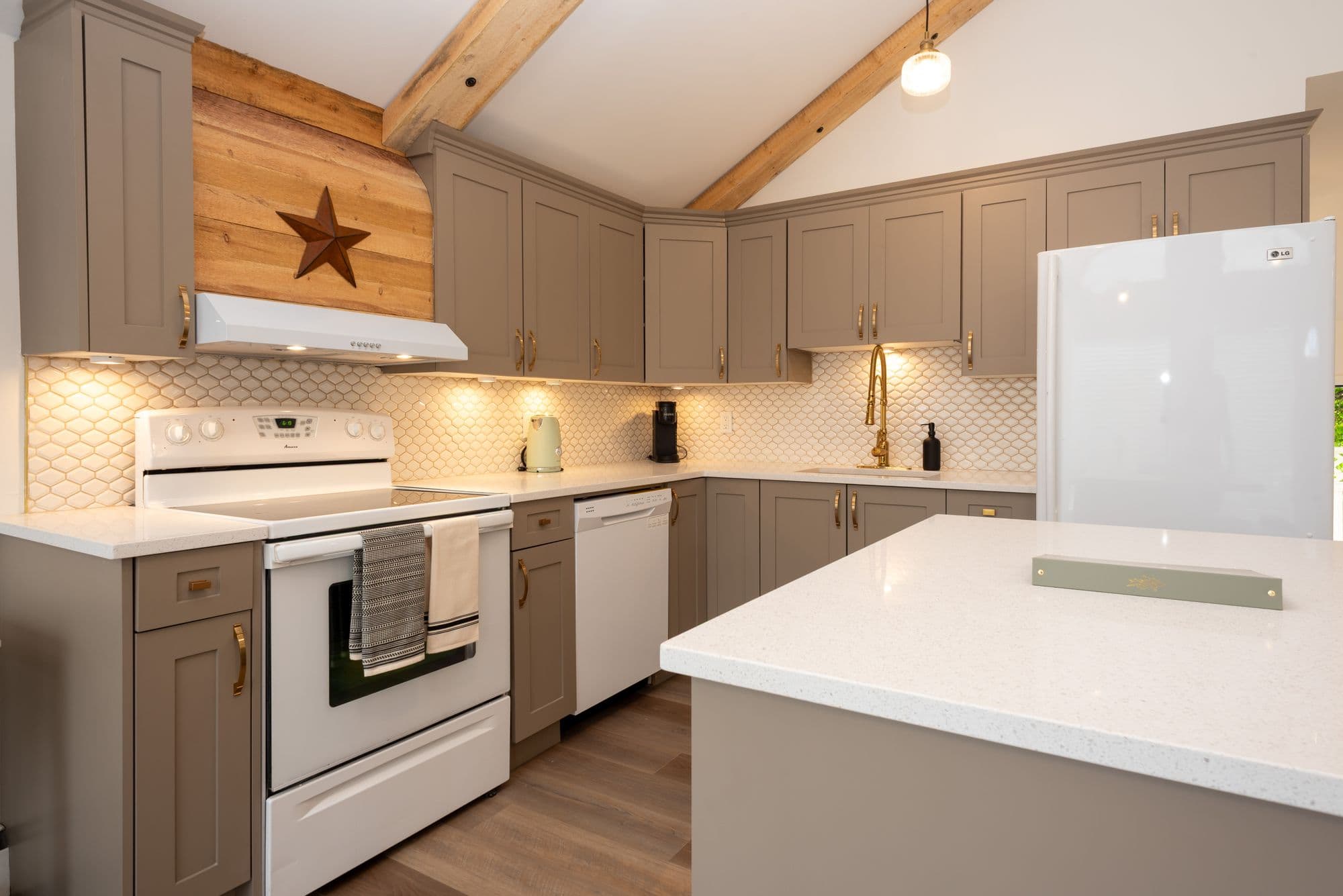 Calgary kitchen renovation with custom cabinetry