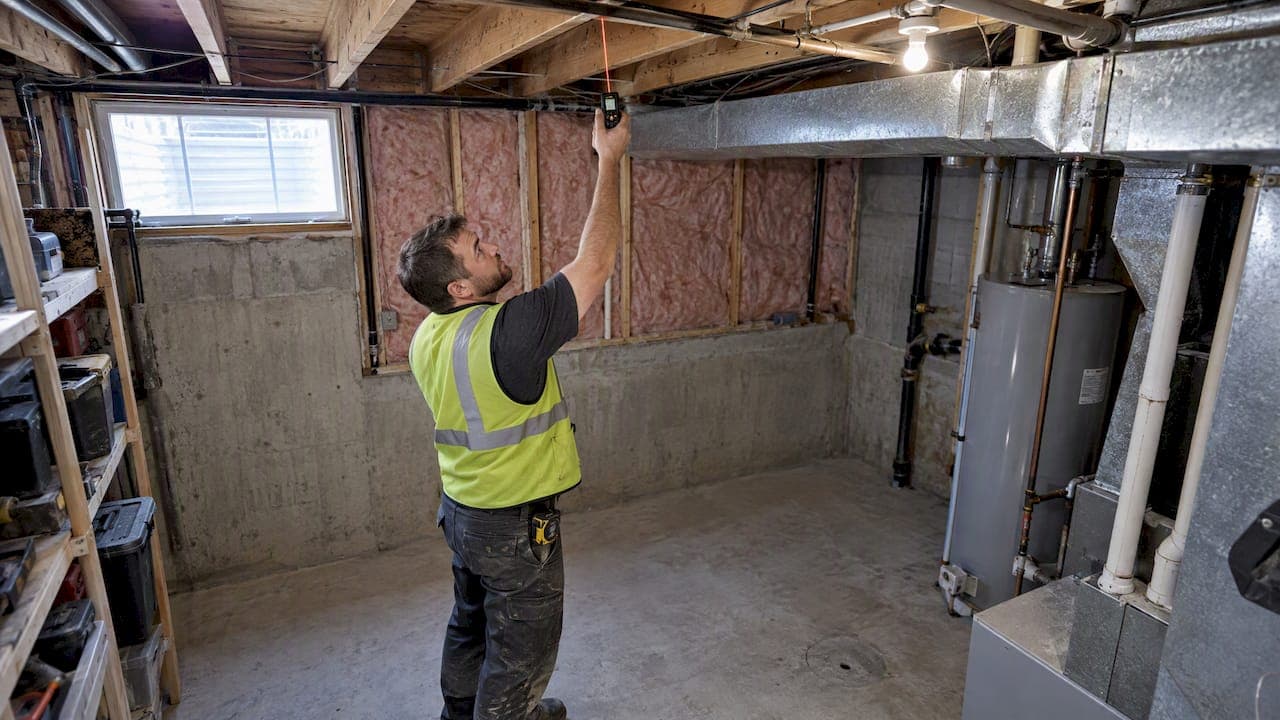 Pass Calgary inspections: 1.95 m ceiling rules for basements